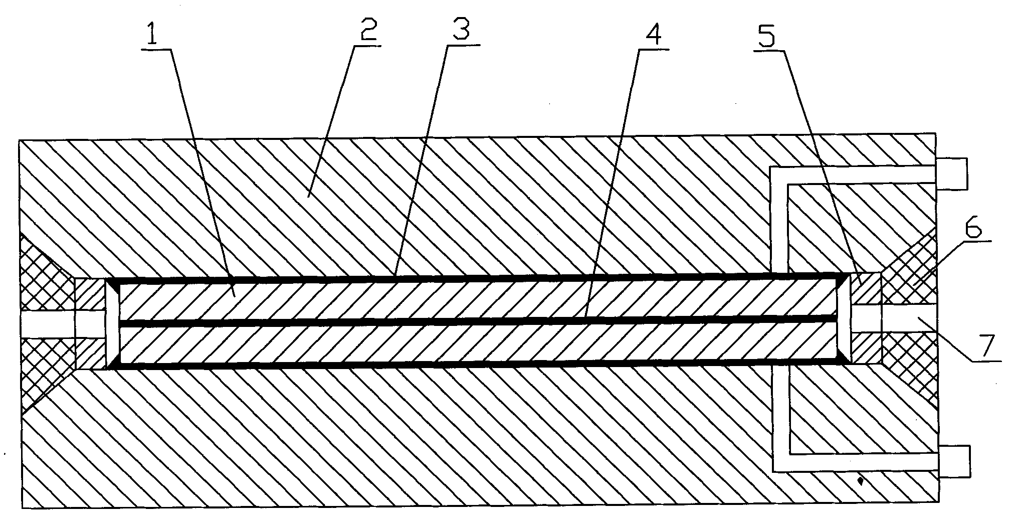 Vacuum milling method for metal compound plate