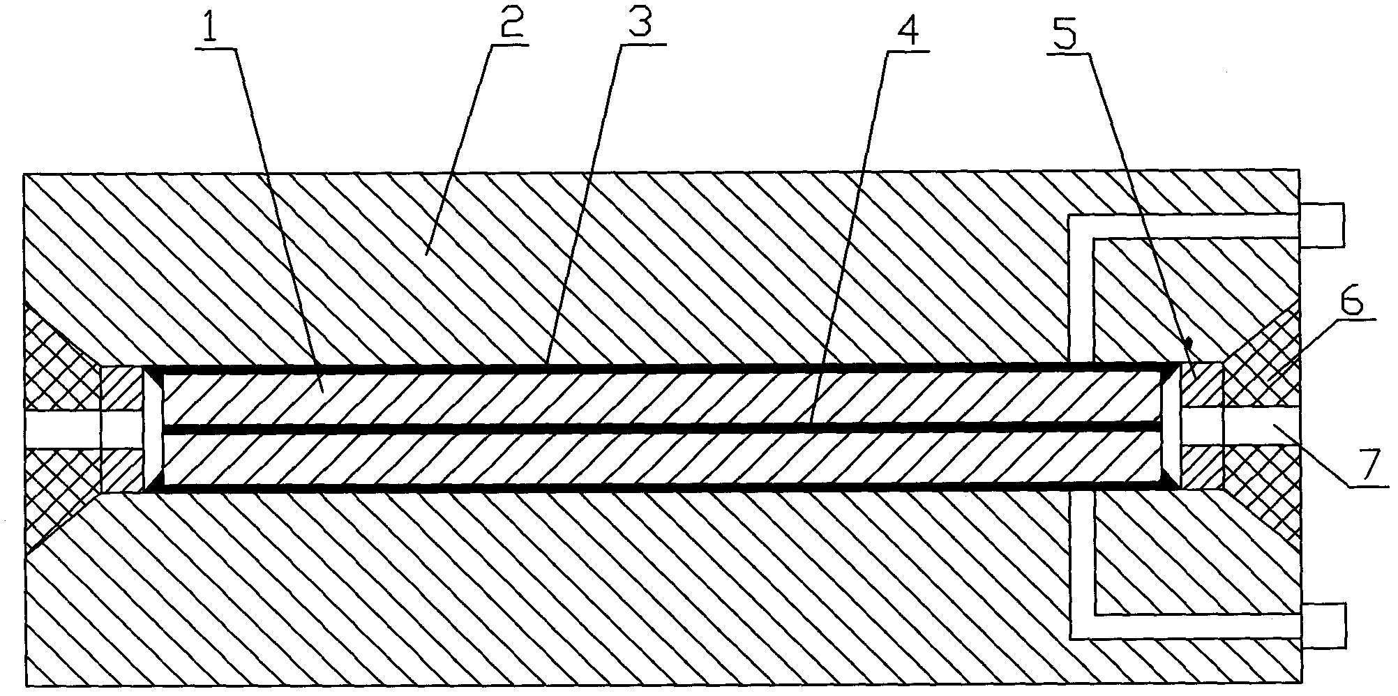 Vacuum milling method for metal compound plate