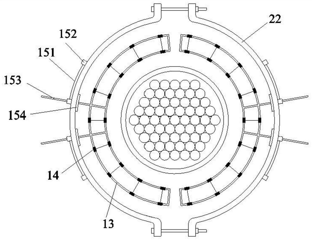 A kind of detection device and detection method of boom disease