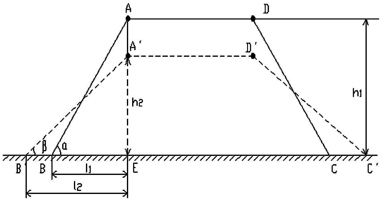 An experimental device with adjustable slope