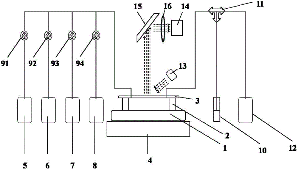 Hybridization system for real-time monitoring parsing process of micro array chip