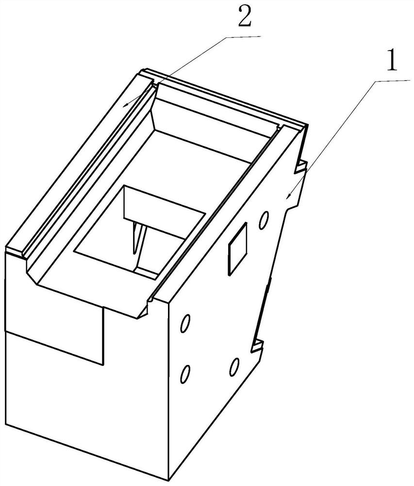 A method for forming a combined sand core