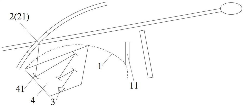 Augmented reality head-up display system for vehicle and vehicle