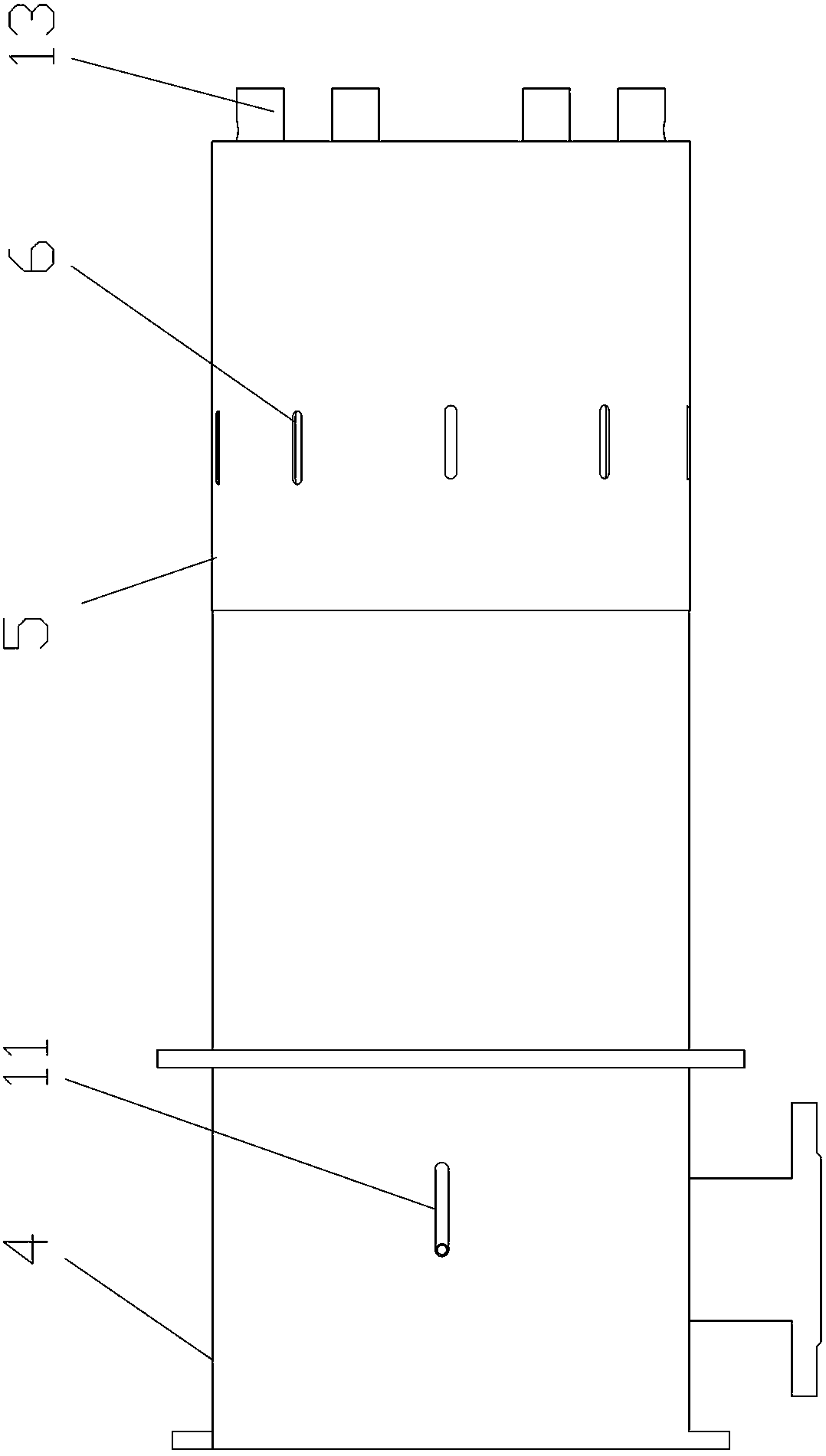 Low-nitrogen gas burner with adjustable and self-circulation exhaust gas in furnace