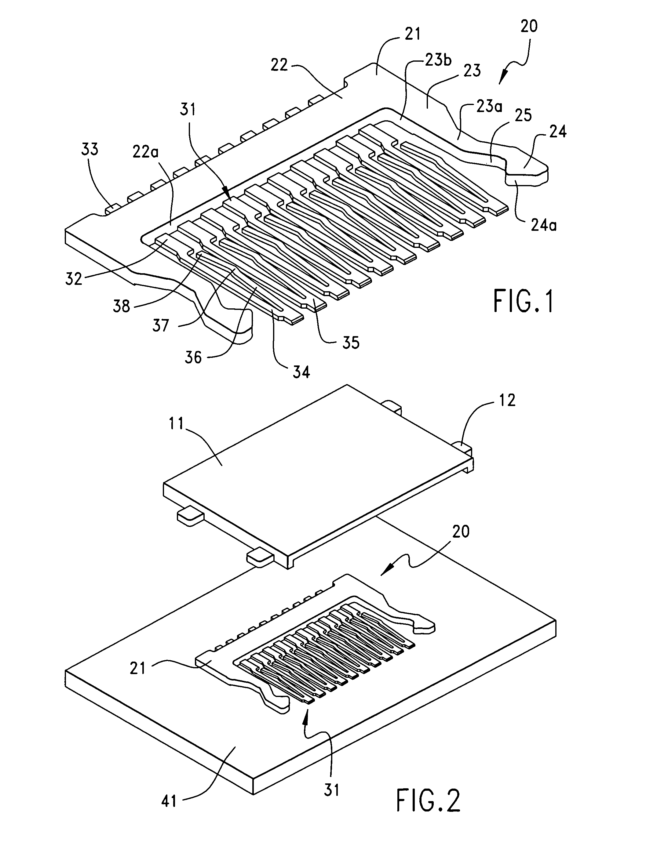 Connector for connecting cable and terminal of same
