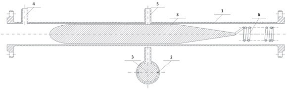 Differential pressure self-adaptive metering section of differential pressure type flowmeter