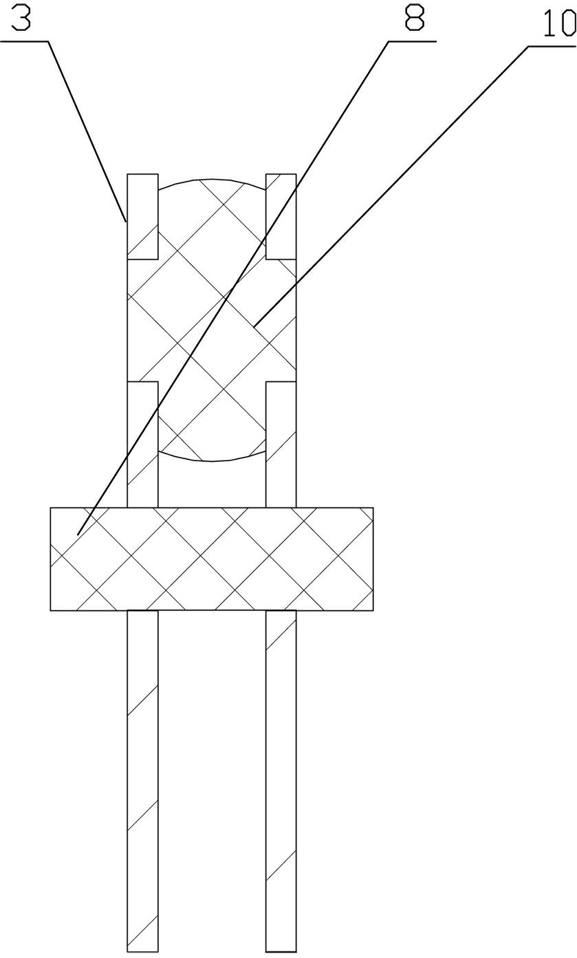 Accurate closed space indicating device for anastomat and stitching instrument and indication method thereof
