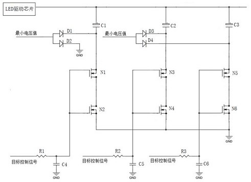 LED drive circuit and projector