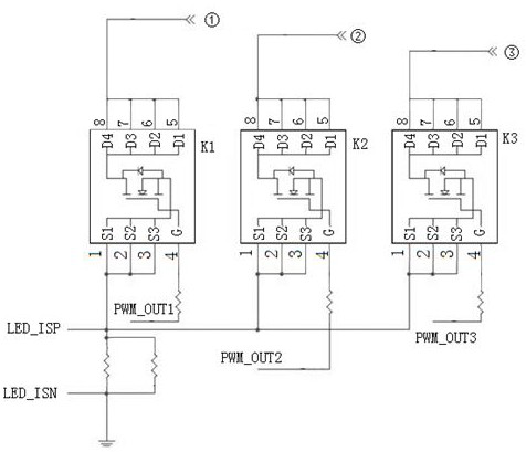 LED drive circuit and projector