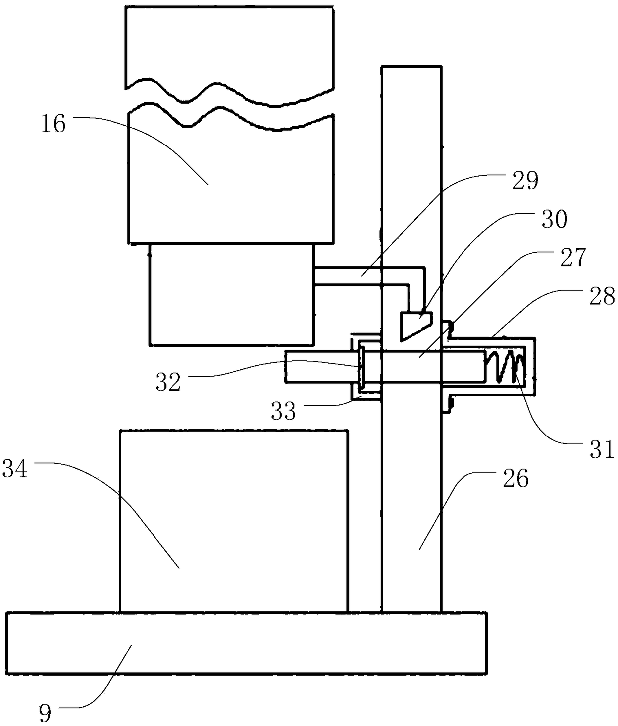 Resisting device for limiting