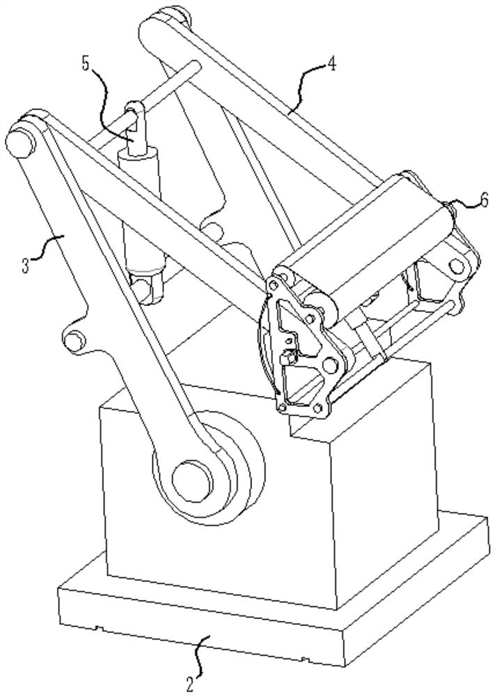 Folding type cloth hanging trolley