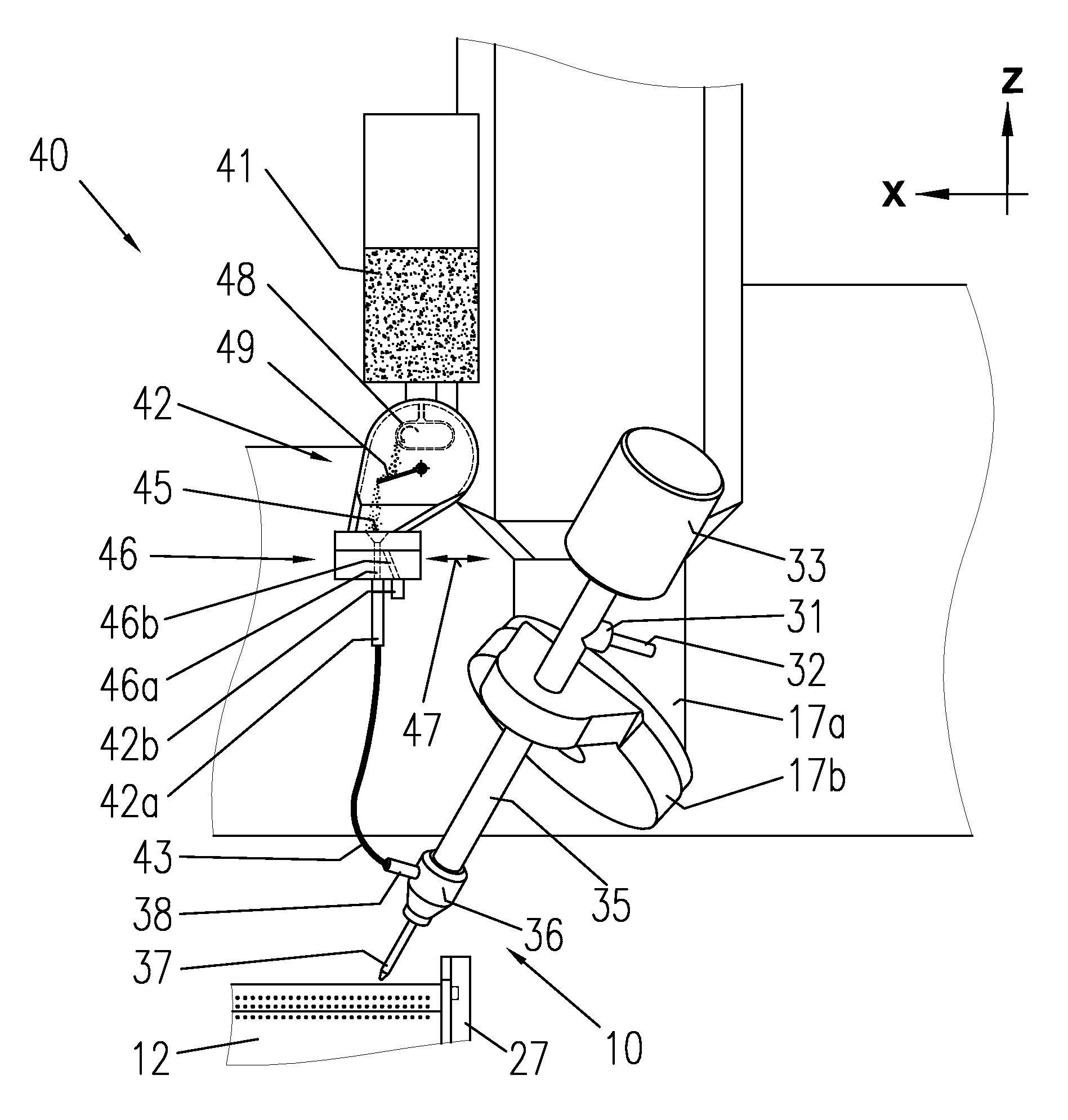 Method for drilling at least one hole into a workpiece