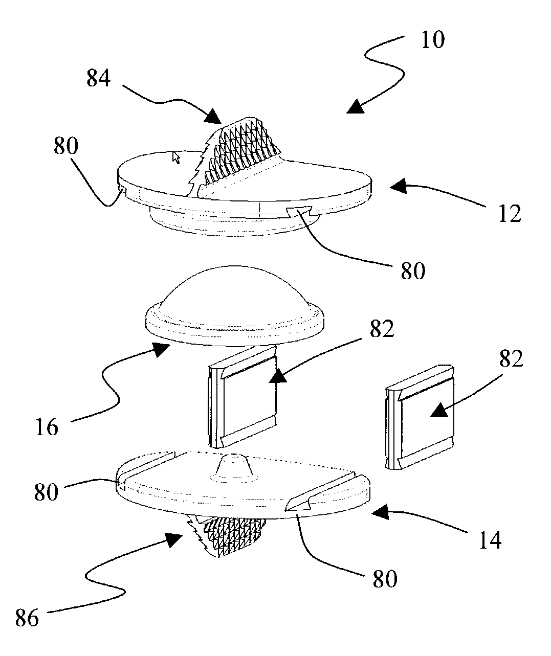 Intervertebral disk replacement system and methods