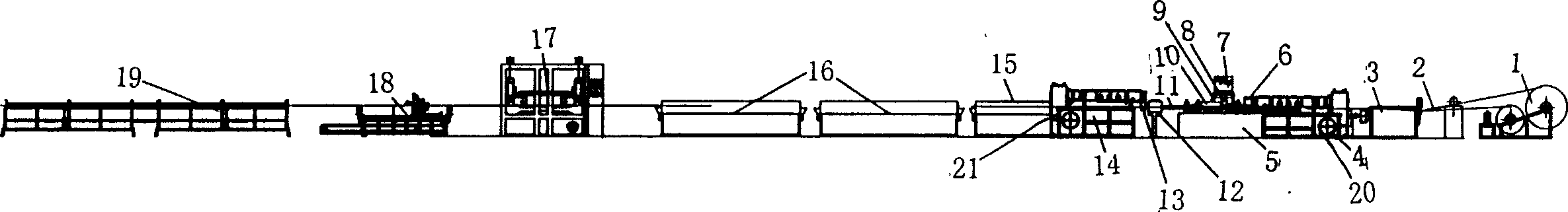 Method and apparatus for producing steel-plastic composite pipe