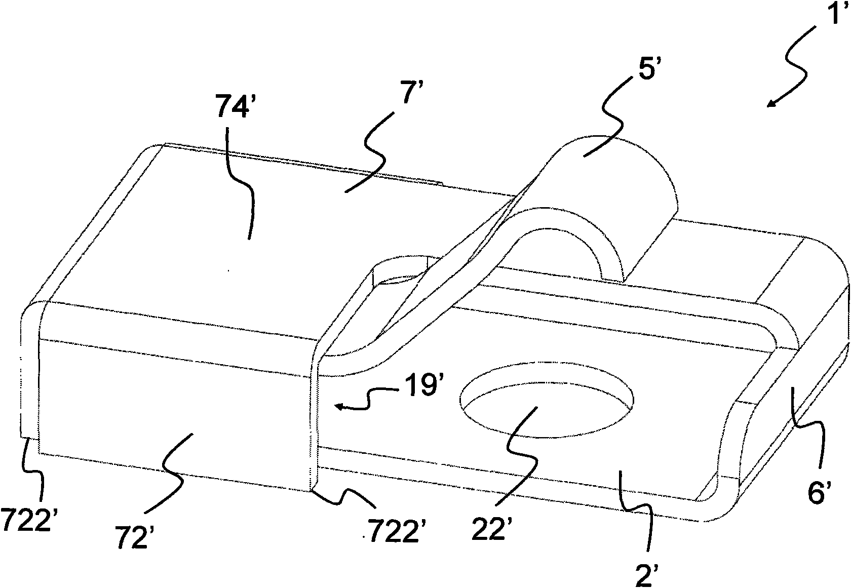 Surface mounting elastic sheet with supporting section and blocking adsorption section