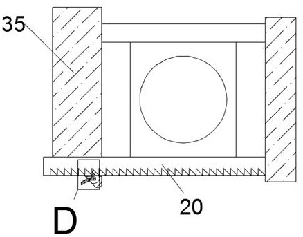 Drill bit used for blind hole and capable of achieving automatic measurement