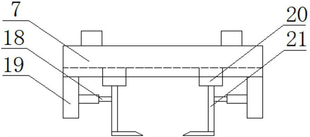 Auxiliary loading device used in ceramic wine bottle production