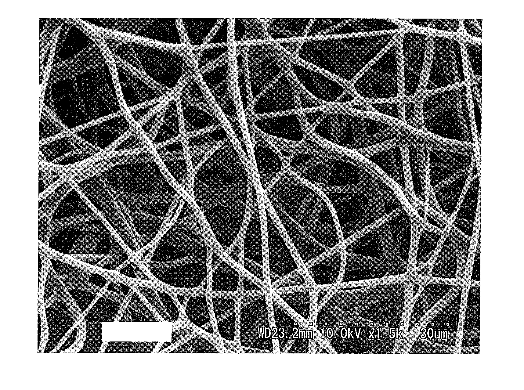 Fiber assembly, composite of electro conductive substrate and fiber assembly, and production methods thereof