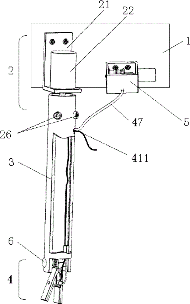 Automatic seedling picking paw mechanism and seedling picking method thereof