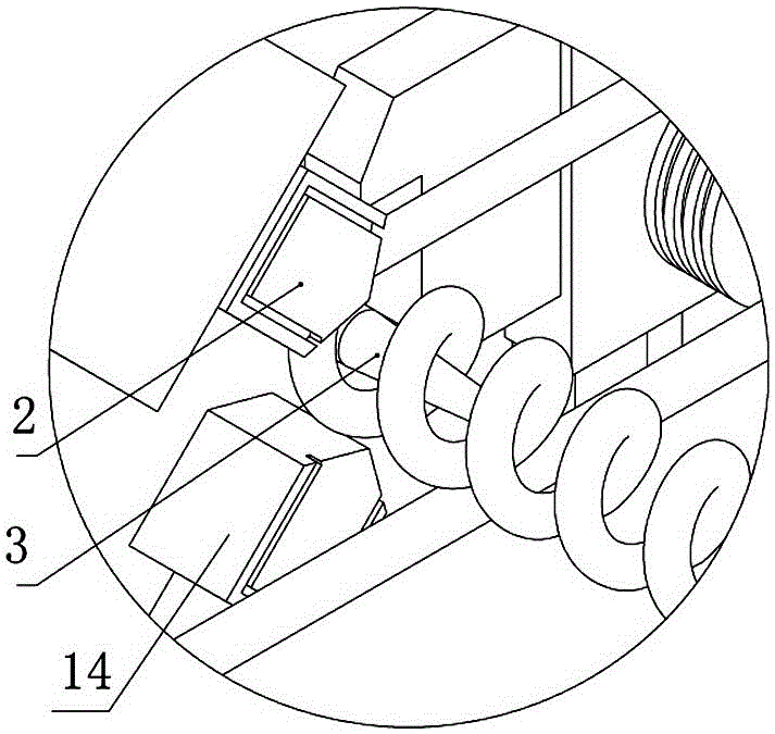 Preparation method of spring-shaped flux cored solder