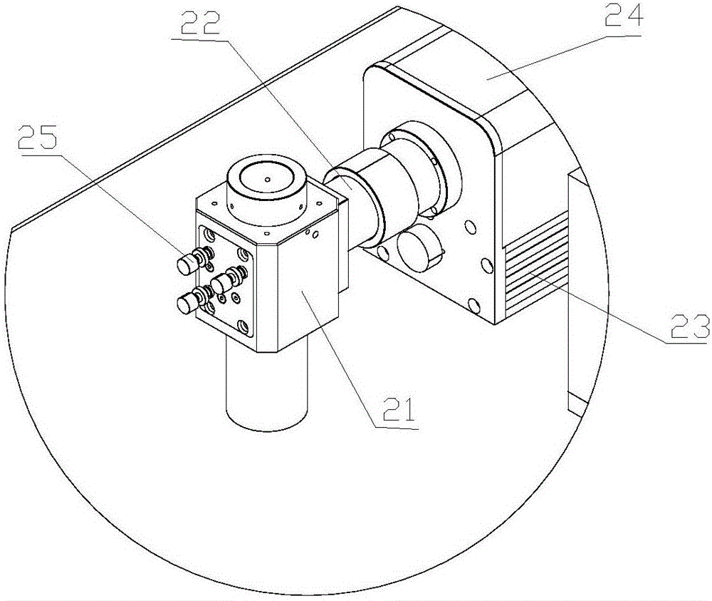 Integrated type laser welding machine