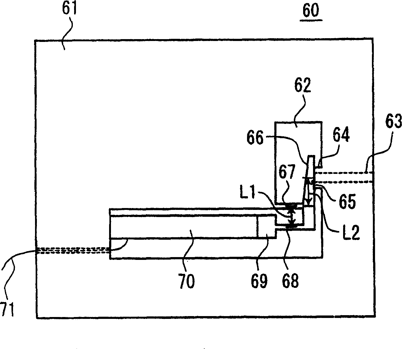 Piezoelectric air valve and multi-valve type piezoelectric air valve