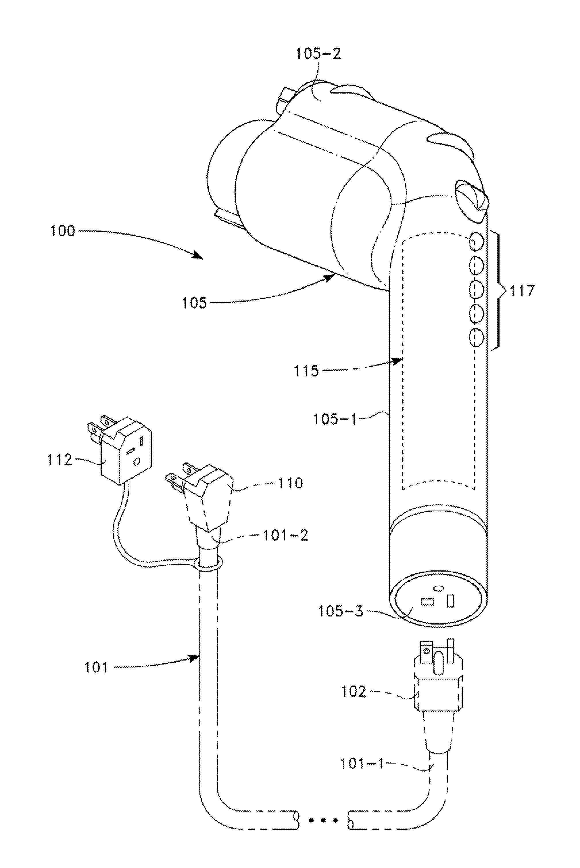 Electric vehicle docking connector with embedded evse controller