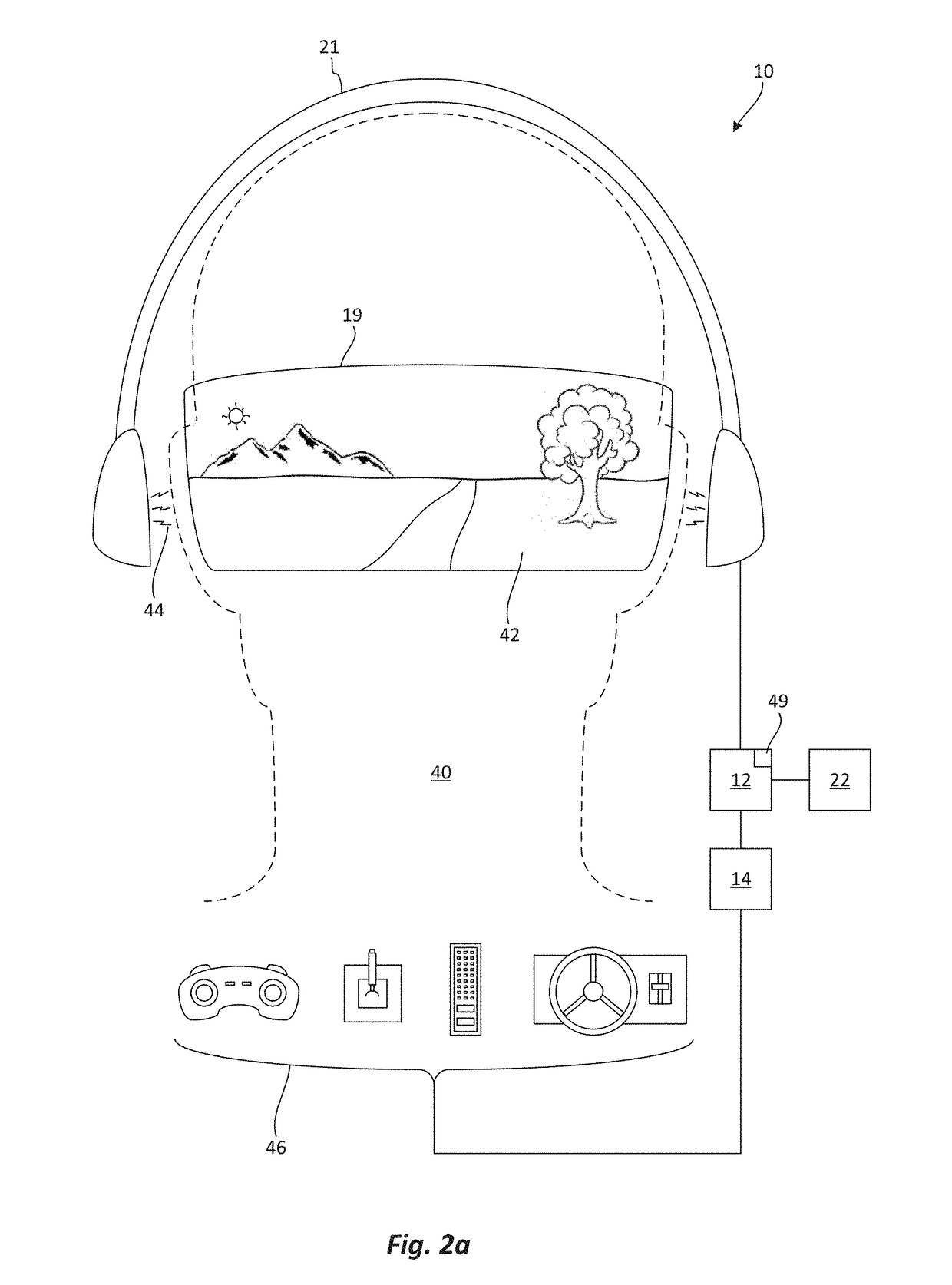 Notification system for virtual reality devices