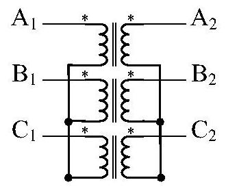 Hybrid power device three-phase three-level ANPC-DAB converter and modulation method thereof