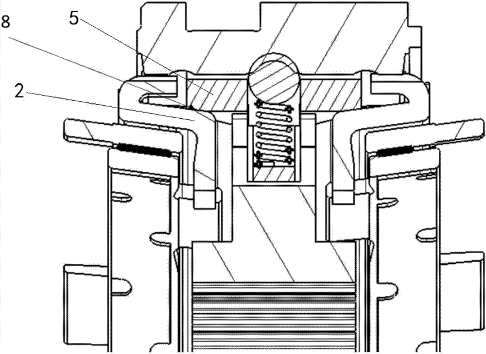 Electric drive two-gear gearbox high-speed high-performance synchronizer