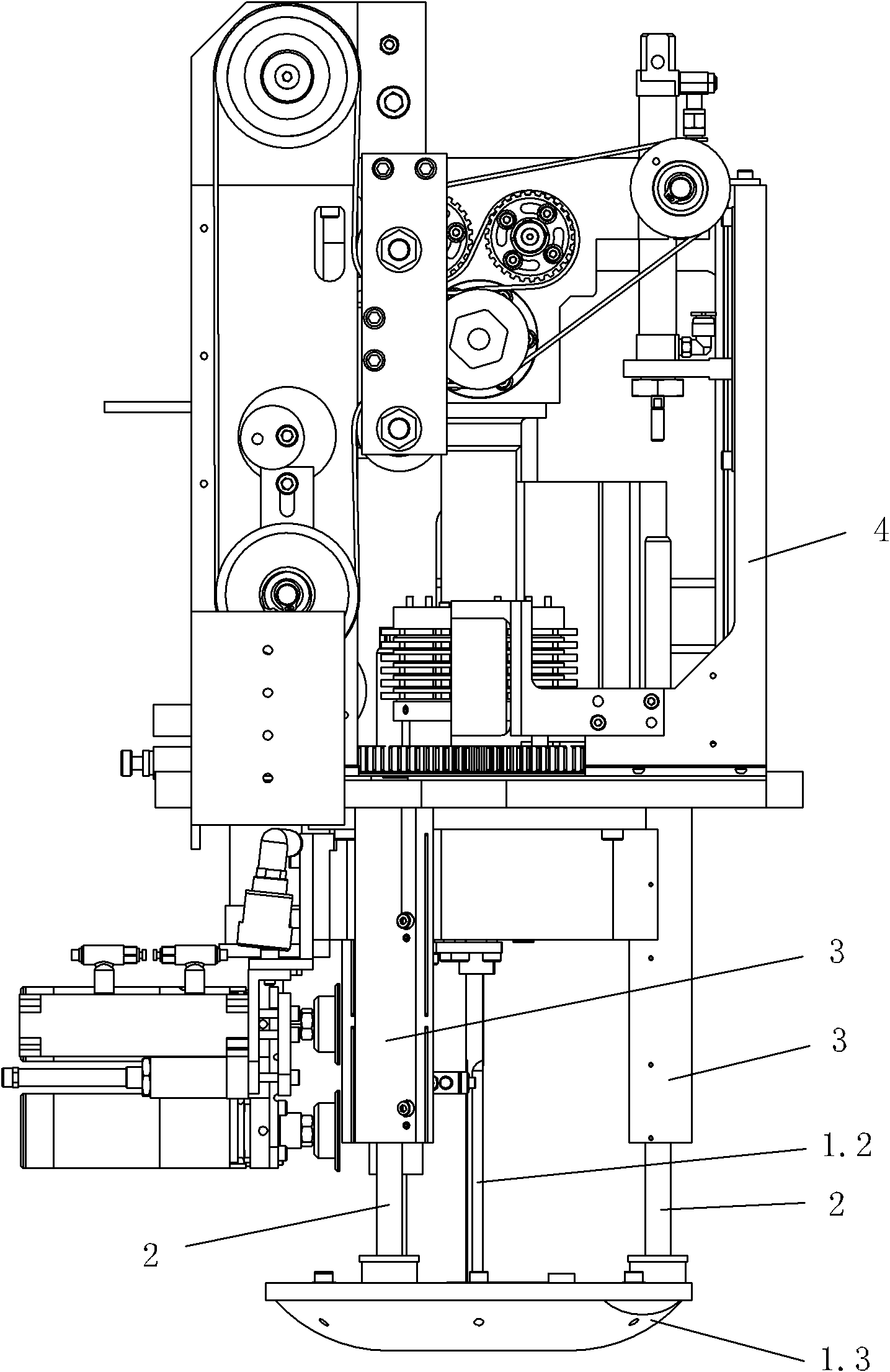 Cutter for high-layer automatic cutting bed