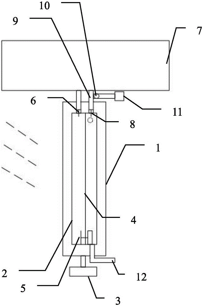 A vacuum tube for a solar water heater