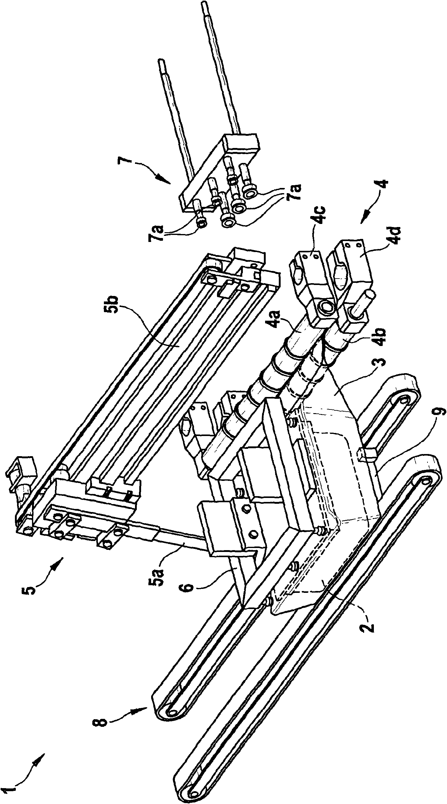 Device and method for removing a sterile object from a sterile packaging
