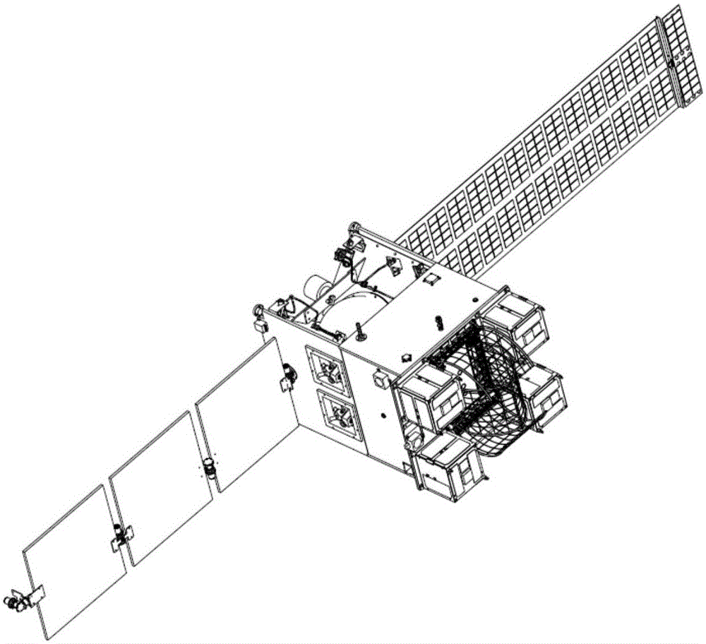 A detachable micro-nano-satellite configuration