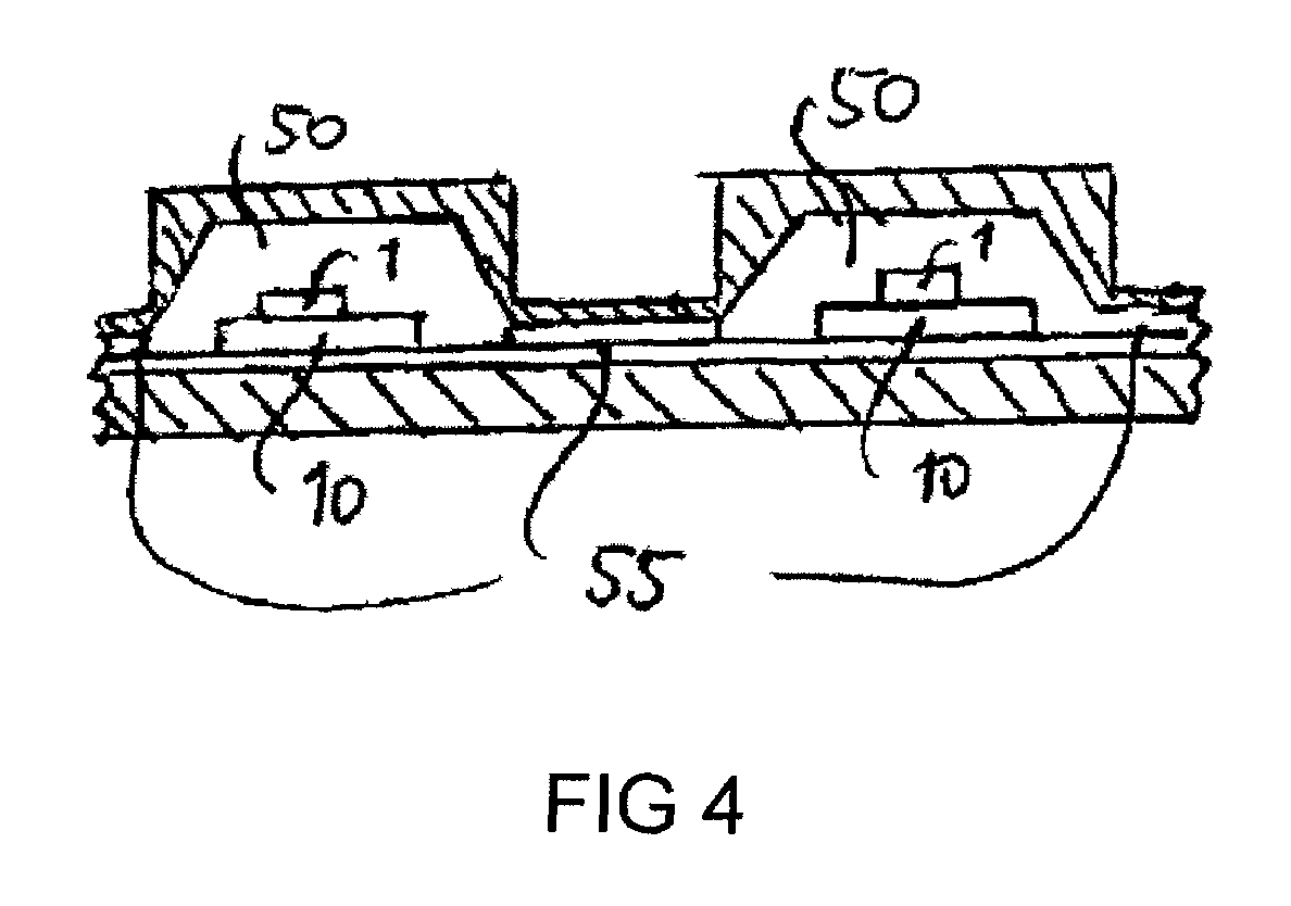 Radiation-emitting and/or radiation-receiving semiconductor component and method for the production thereof