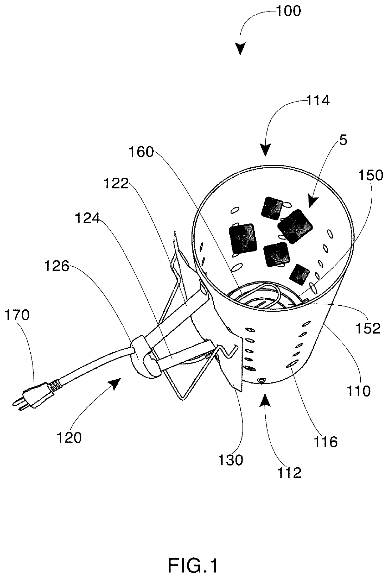 Resistive charcoal igniter system and method