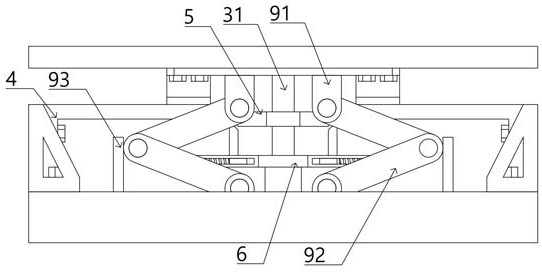 Elastic body of weighing sensor and weighing system