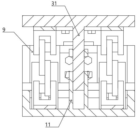 Elastic body of weighing sensor and weighing system