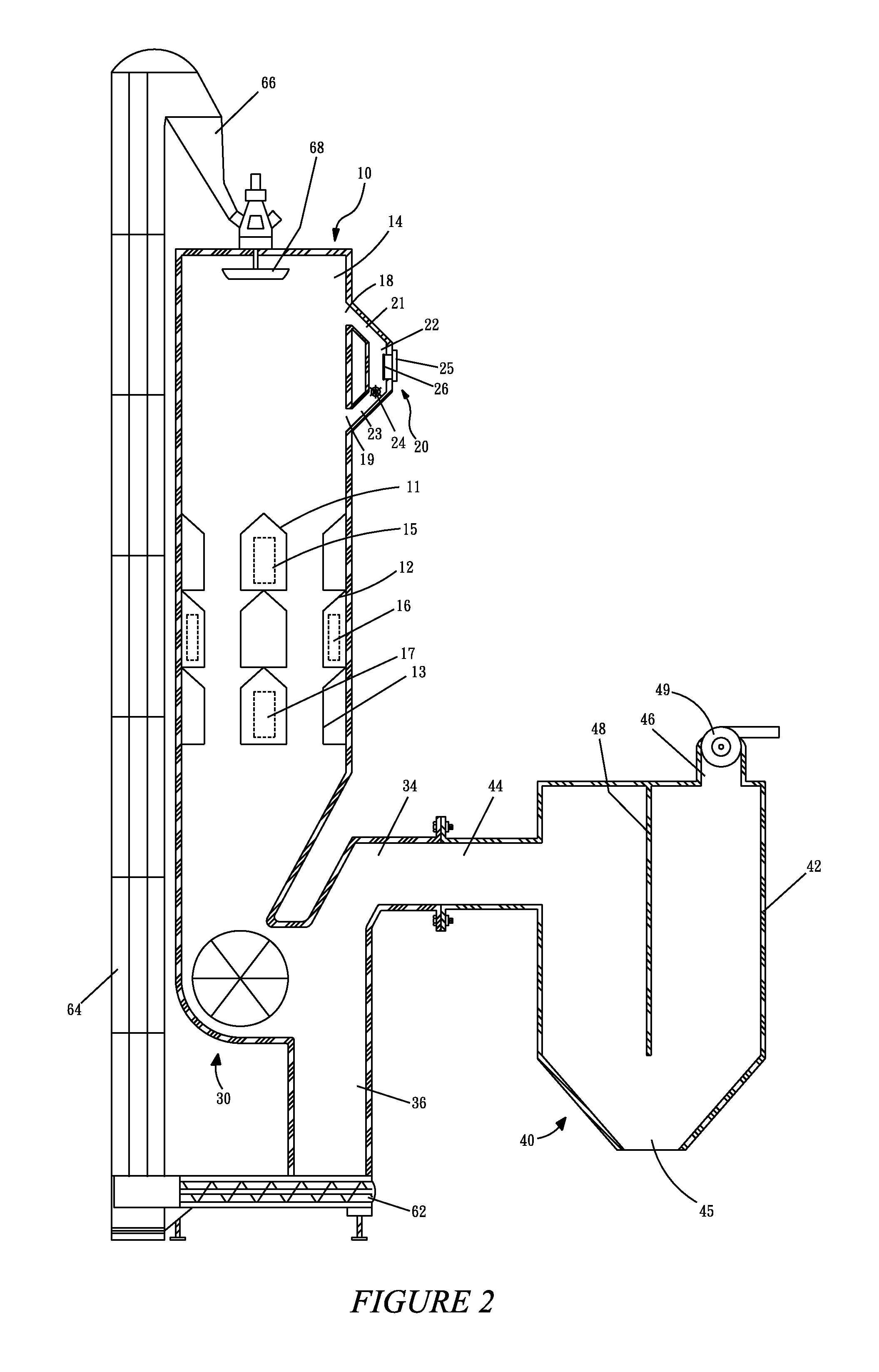 Uniform-heat grain dryer with bypass moisture tester