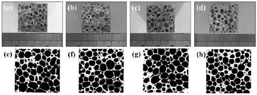 Preparation method for synthesizing carbon nanotube reinforced foam aluminum composite material based on rapid foaming method