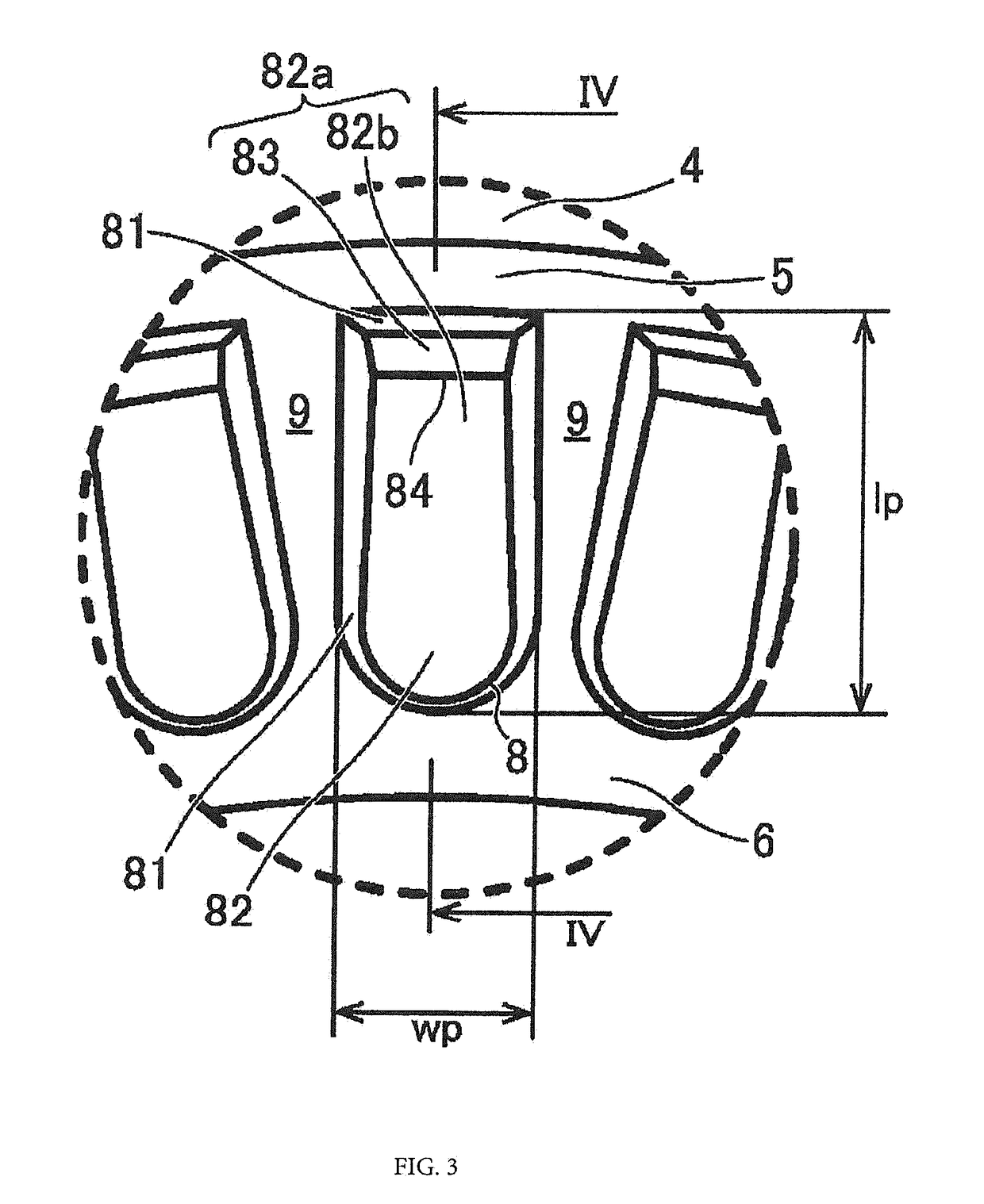 A tire with radial or bias carcass