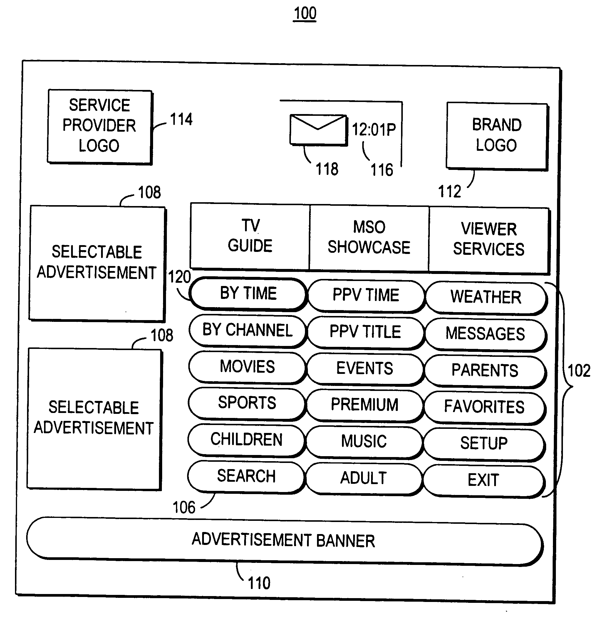 Interactive program guide system and method
