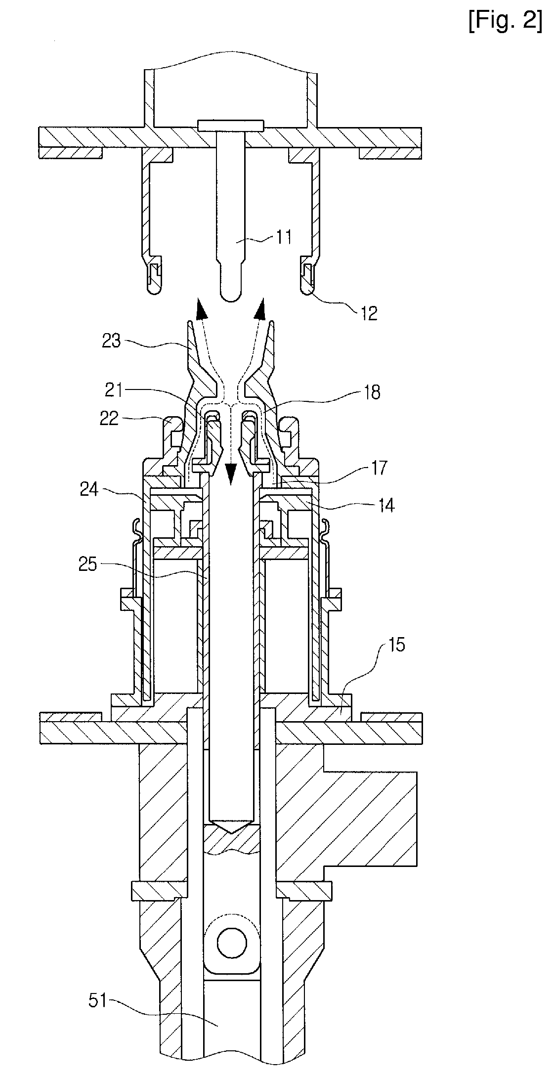 Electro-Magnetic Force Driving Actuator and Circuit Breaker Using the Same