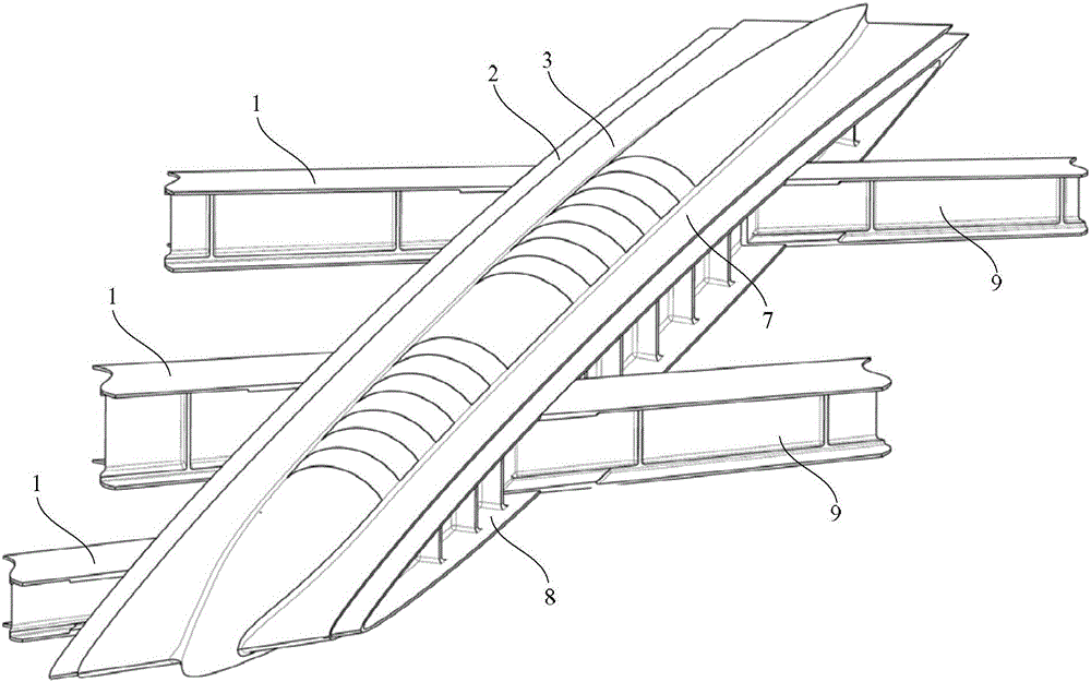 Wing folding mechanism of morphing aircraft