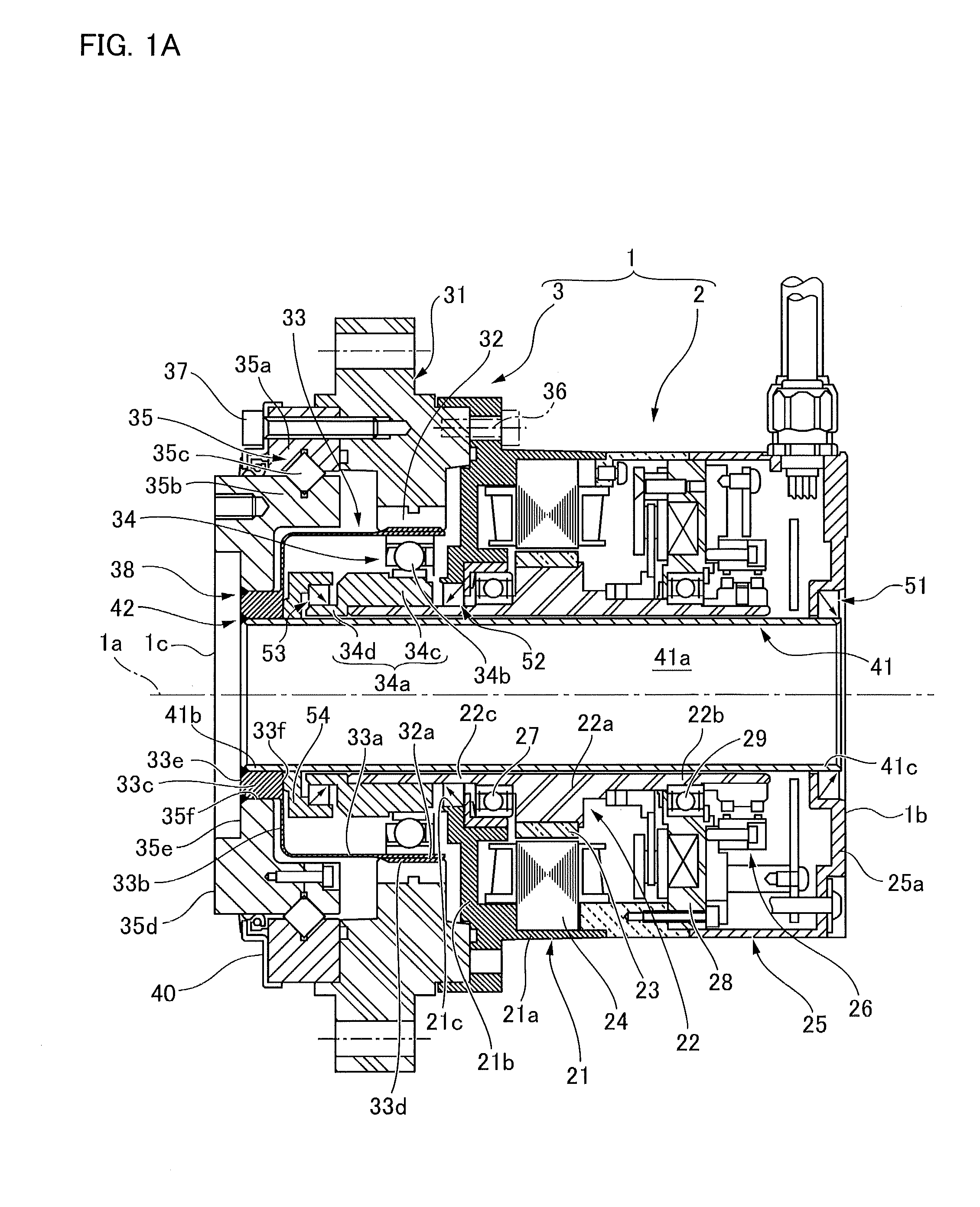 Wave gear device and hollow rotating actuator