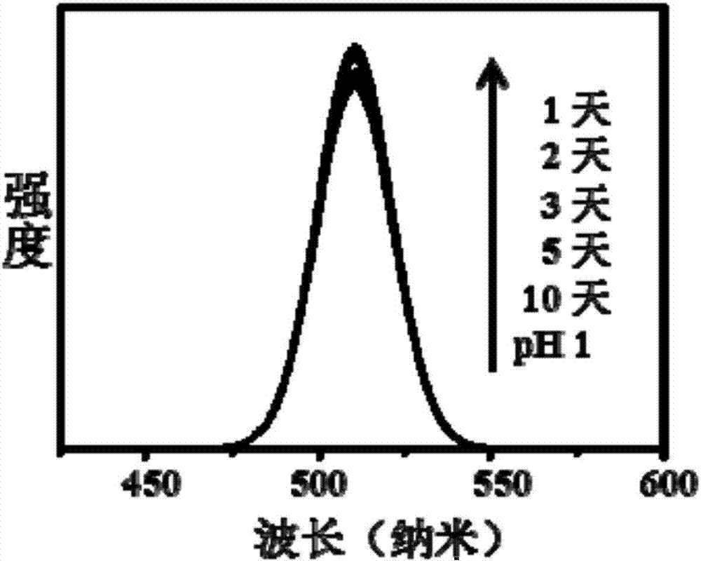 High-stability water-soluble CsPbX3 perovskite nano-crystalline preparation method