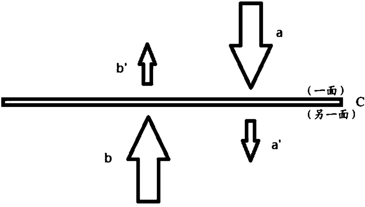 A method and device for accurately measuring the light intensity of double-sided light-receiving leaves