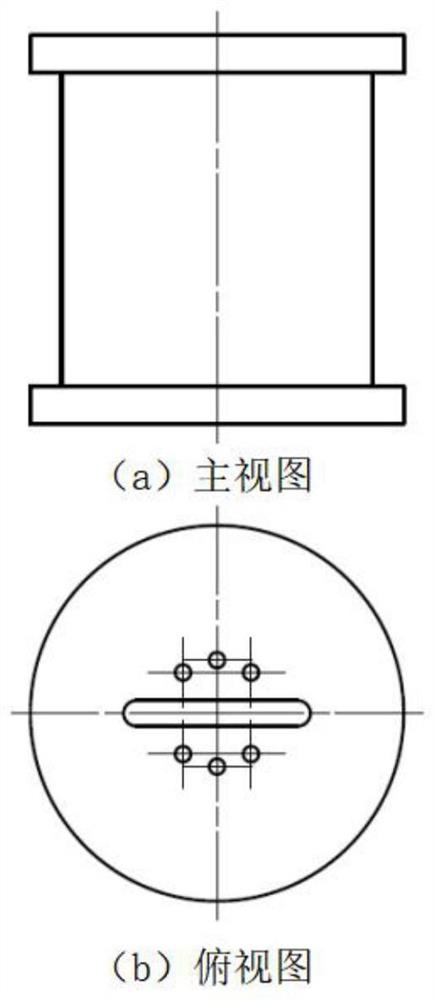 A folding rudder wing assembly device and assembly method