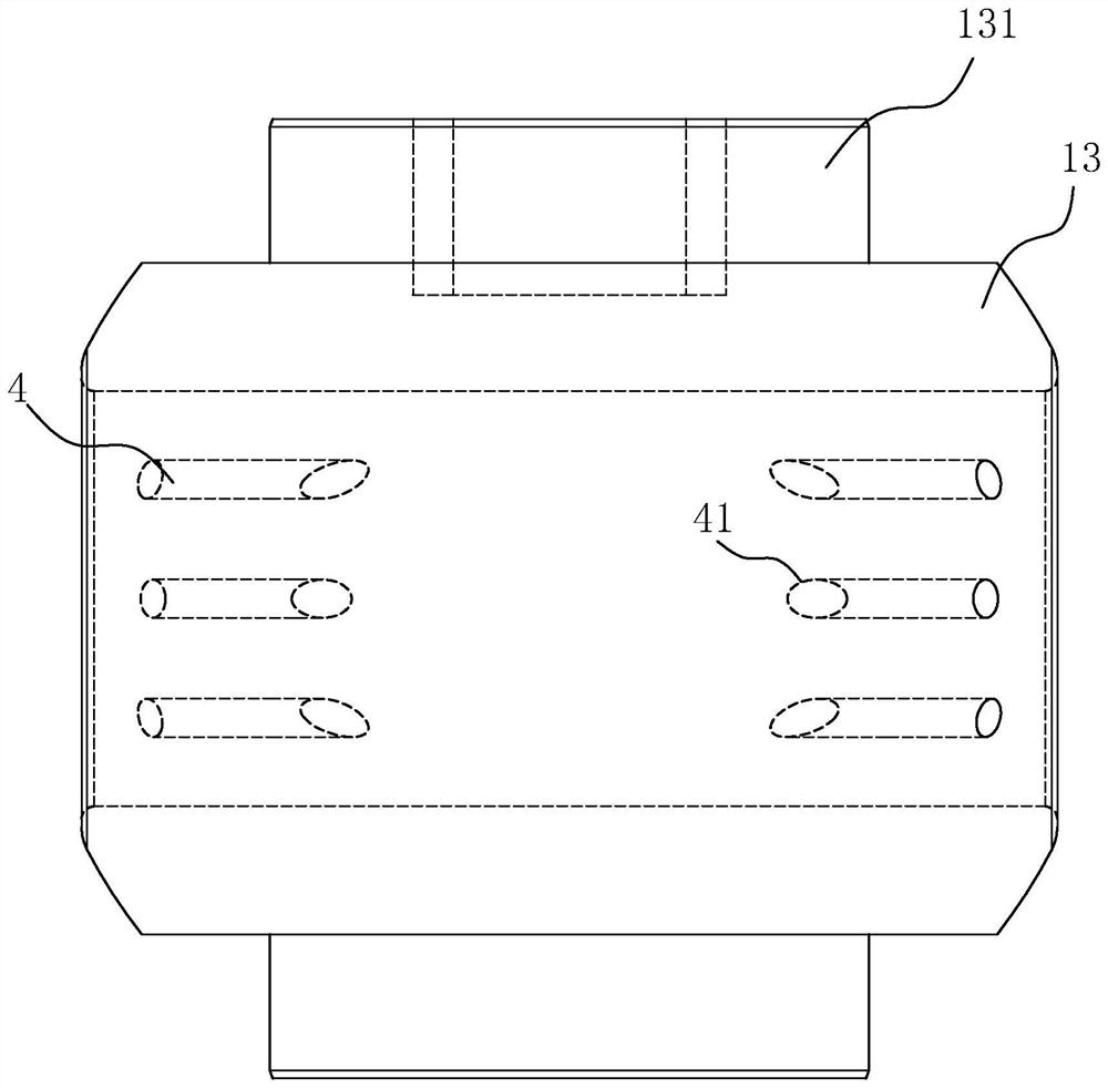 Pilot middle cavity balance pressure-type ultrahigh pressure ball valve for oil and gas production equipment