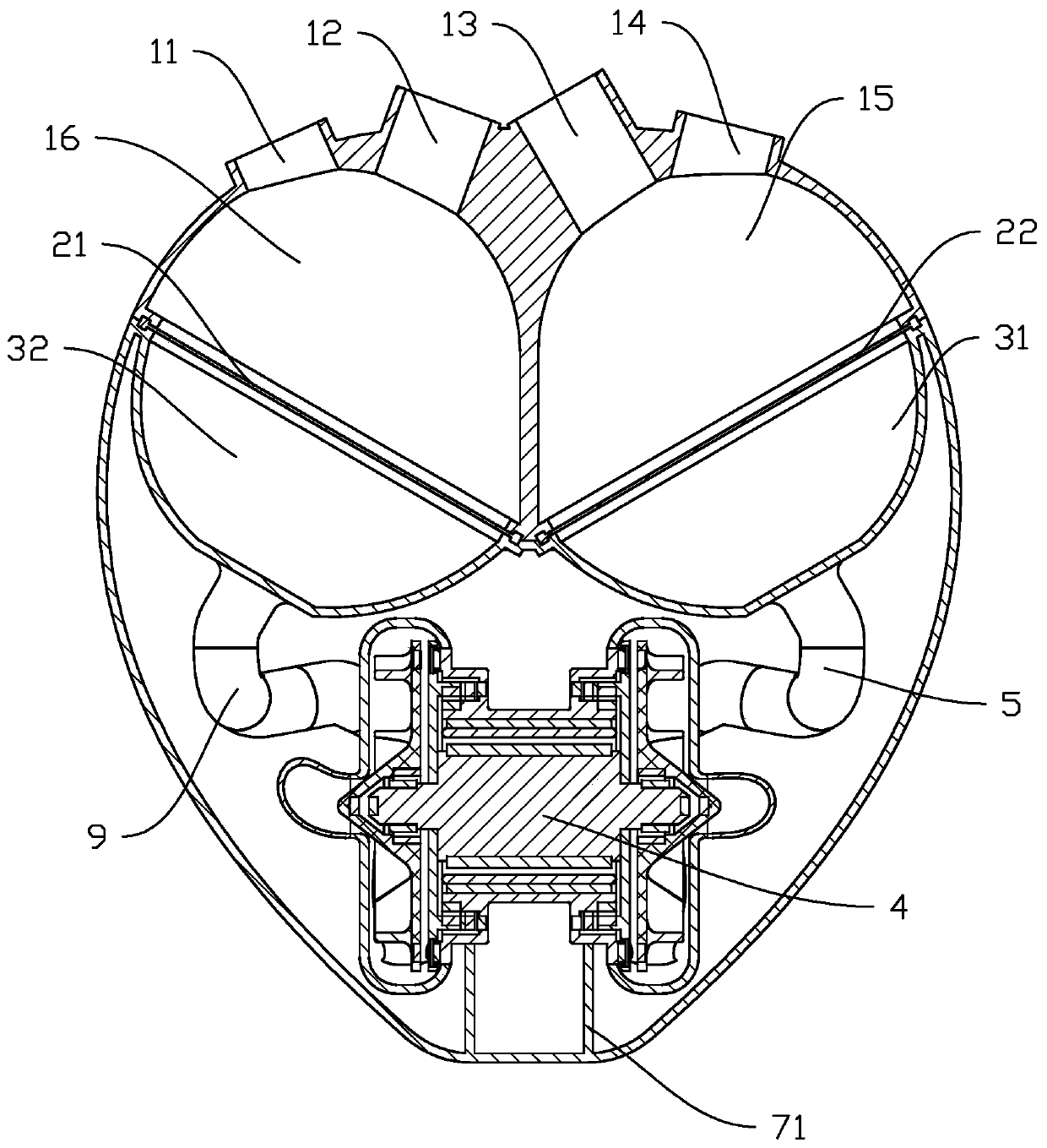 Artificial heart power pump
